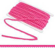 Ricami a Palla Rode - Nastro di Cintura - 24 Yard - Artigianato Fai da Te - 10 mm Largo - Per Abbigliamento e Tende - Adatto per Natale