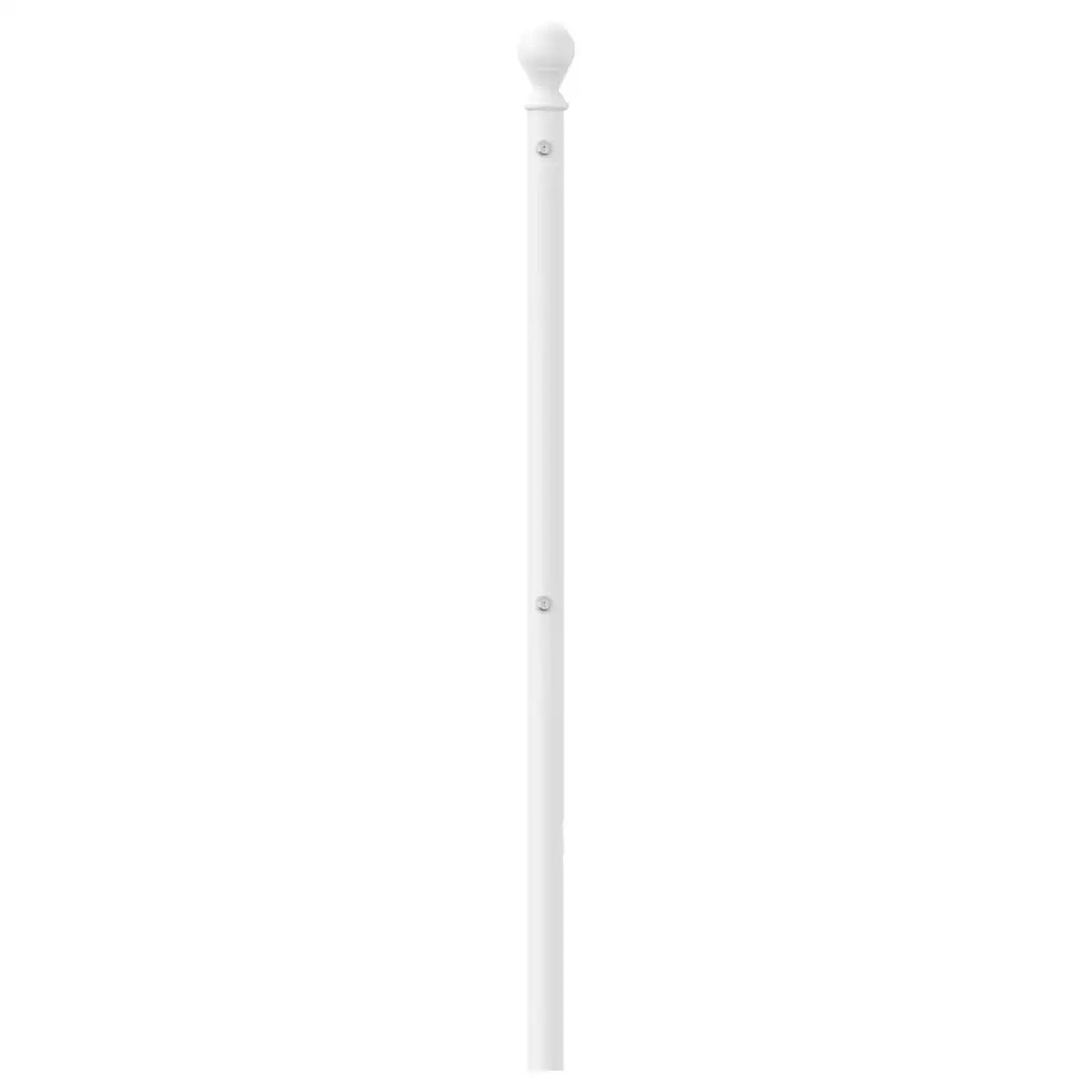 Testiera di Ricambio in Metallo Bianco 75 cm 374414