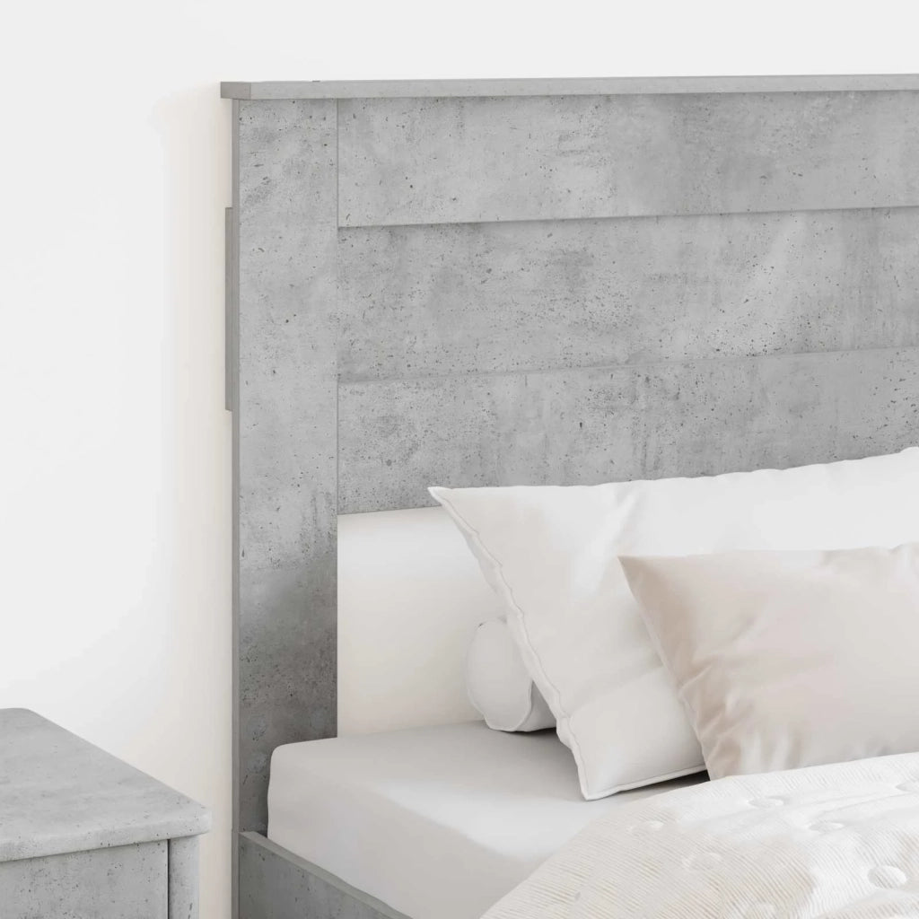 Testiera Grigio cemento Legno ingegnerizzato 888367