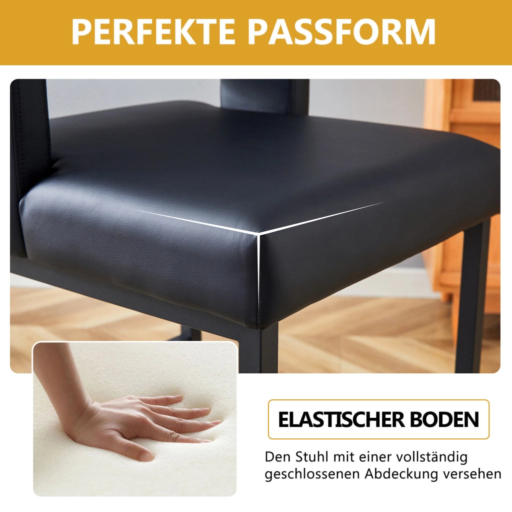 SGABELLI da bar design nordico 91,4 cm nero e oro