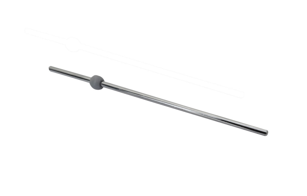 ASTA ORIZZONTALE ACCIAO INOX CON  SFERA DM 12- DAMAS- pezzi 1