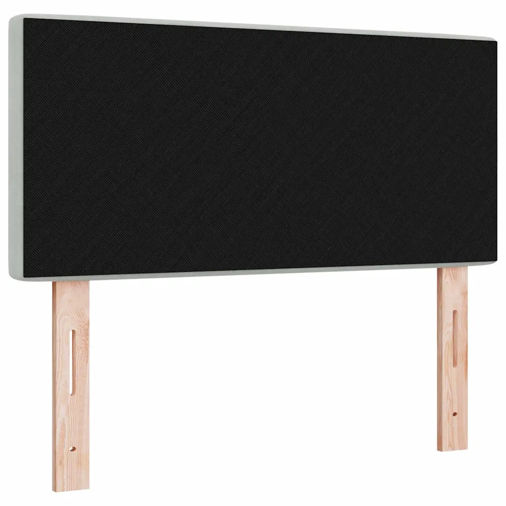 Testiera | Testata Grigio chiaro 100 cm Velluto