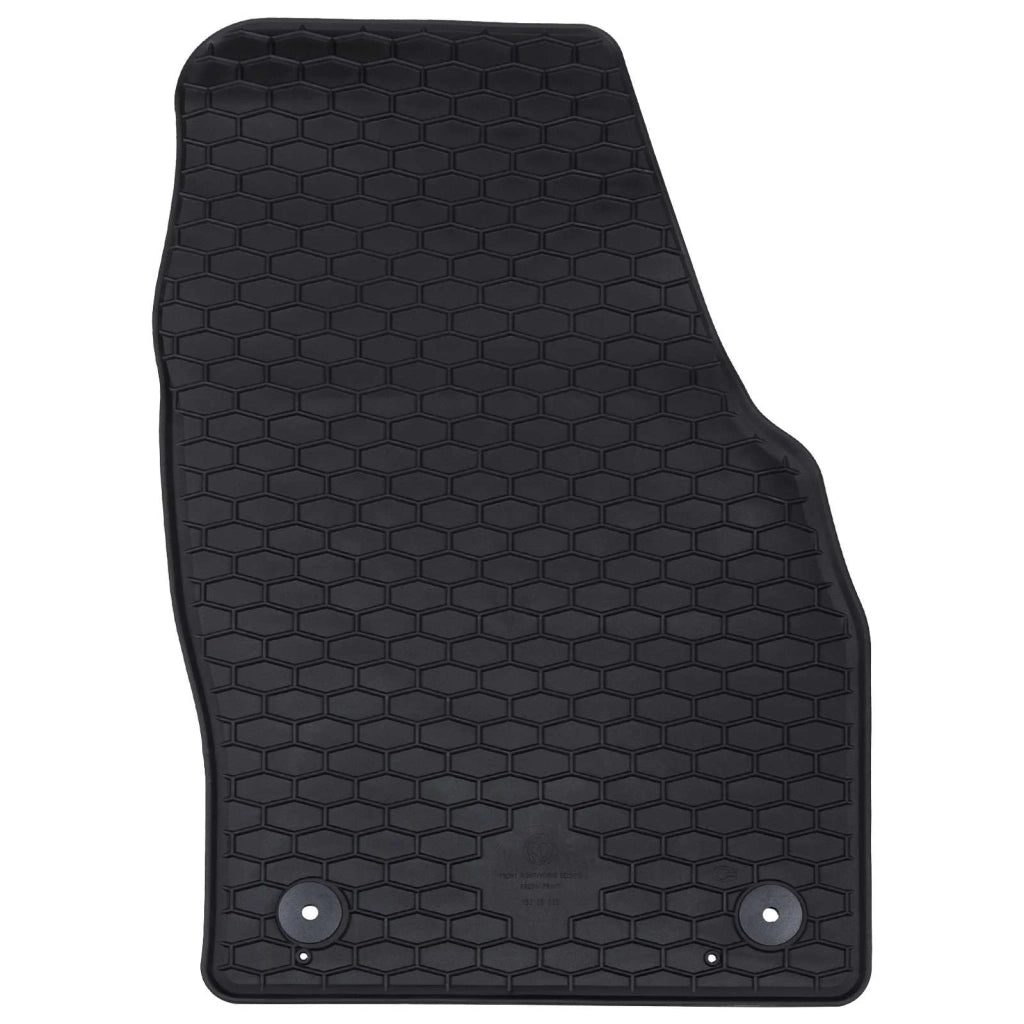 Tappetino per Auto 4 pcs Nero Gomma 42029135