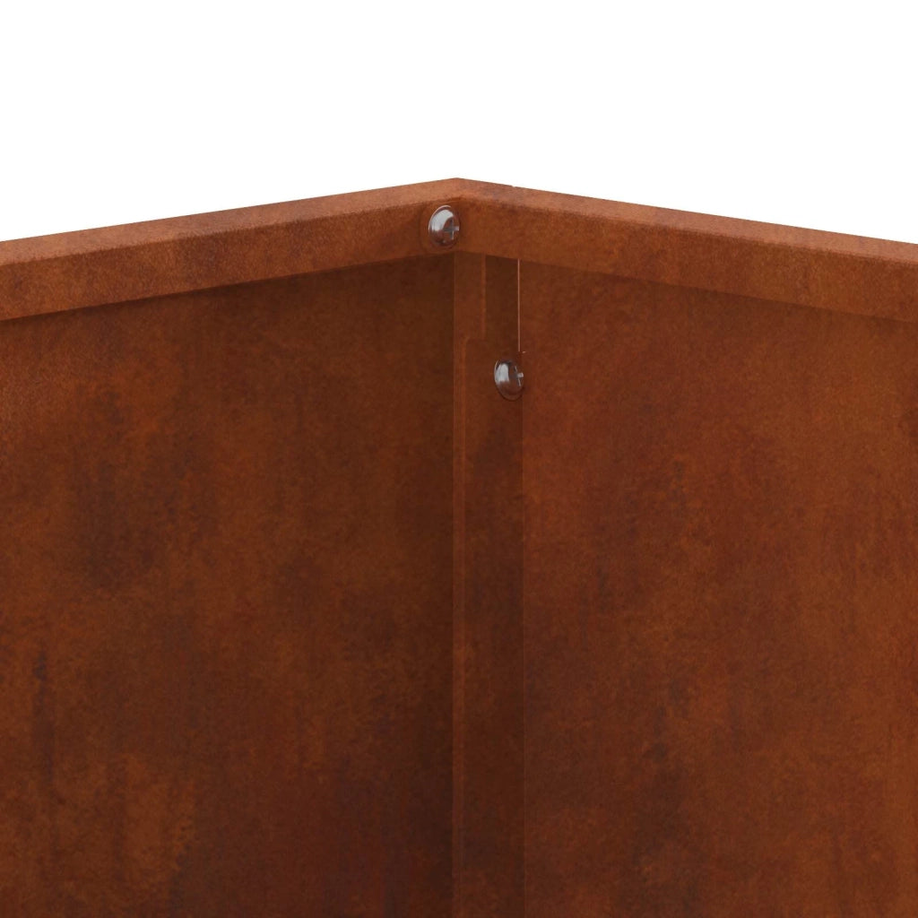Braciere Ruggine 80 x 80 x 40 cm 858969