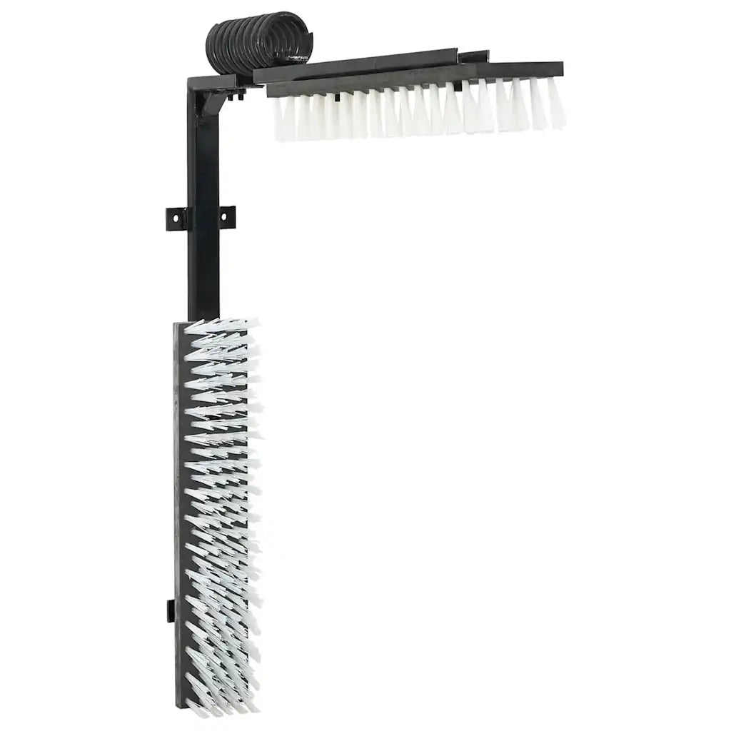 Spazzole per il bestiame Nero e Bianco 84 x 10 x 91 cm PVC CFW6451453