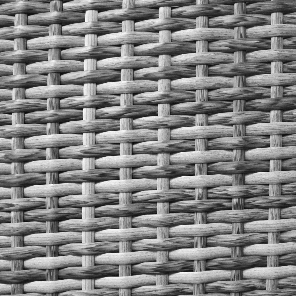 Jardí Set Bistro Giardino Polyrattan 2 Poltroncine Tavolino e Cuscini