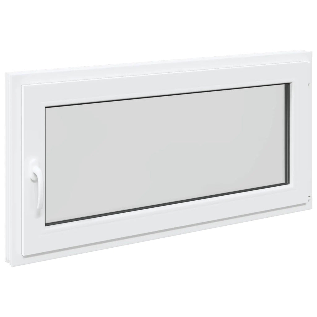 Finestra per Soffitta RISOR 120 x 60 cm PVC e Vetro Bianco CFW1109537