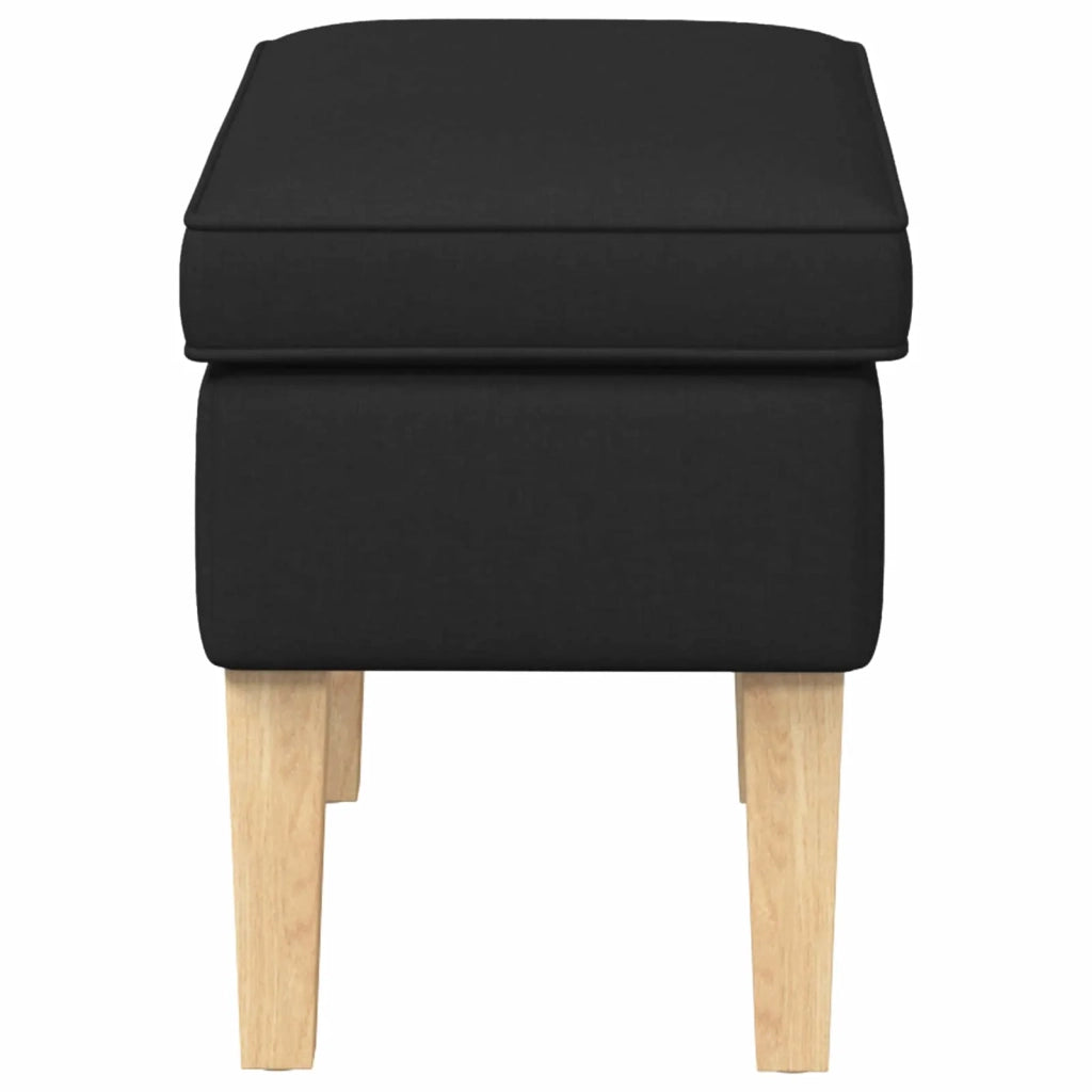 Poggiapiedi Nero 55 x 35 x 41 cm Tessuto 42030002