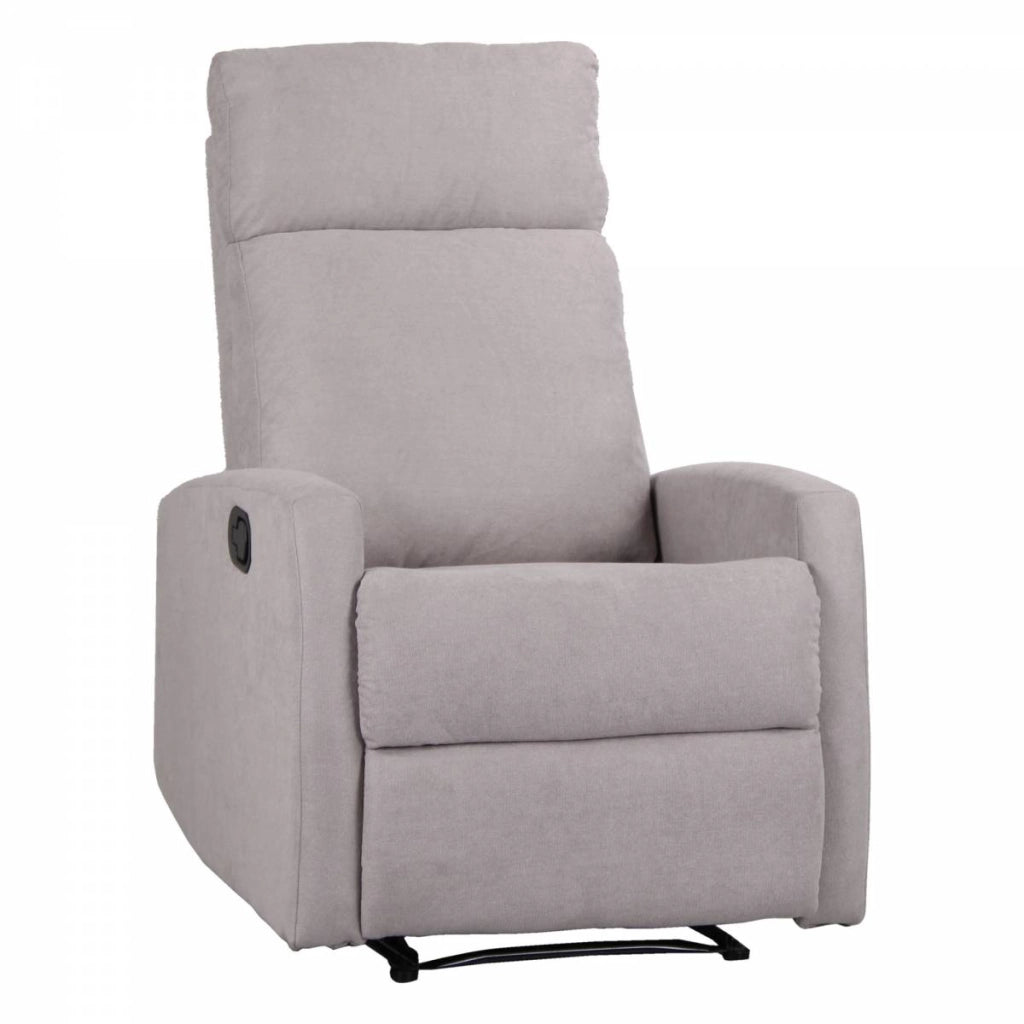 POLTRONA RELAX CON RECLINER MANUALE SAMOA GRIGIO