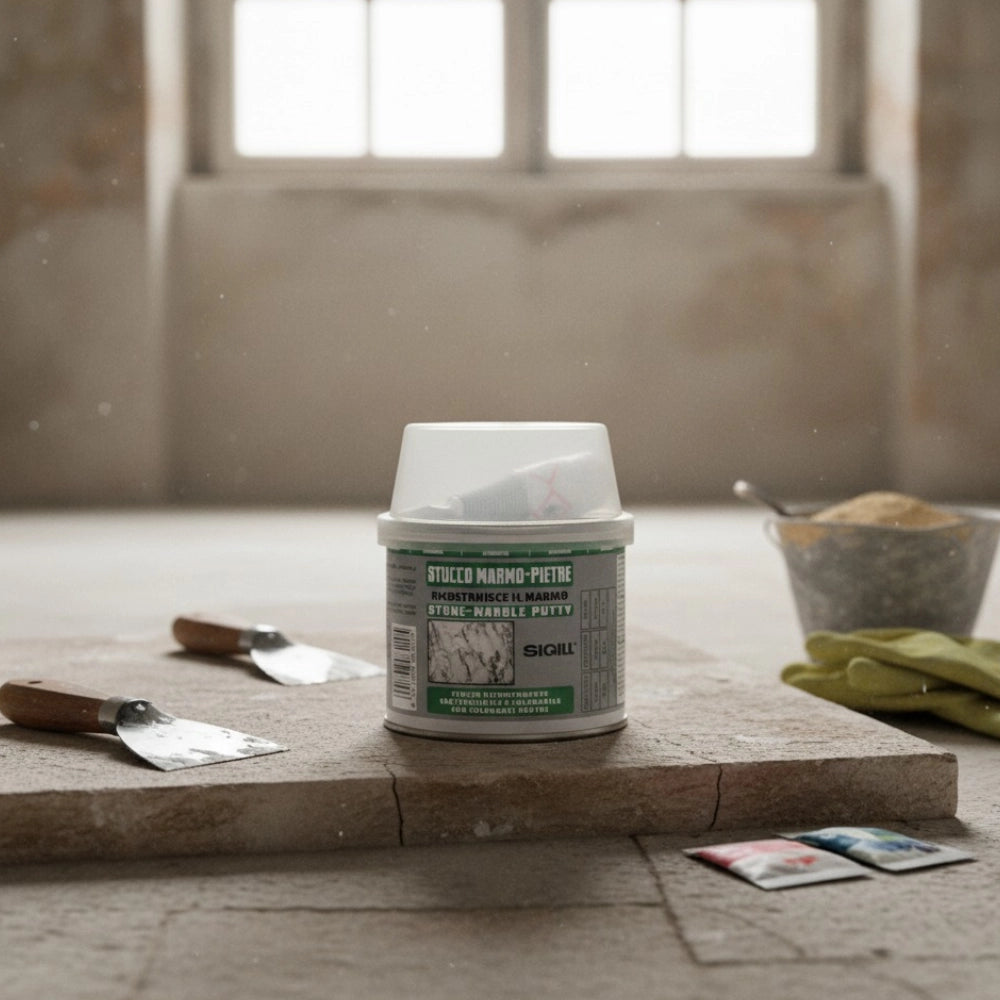 Stucco per marmo e pietre in barattolo da 125 ml