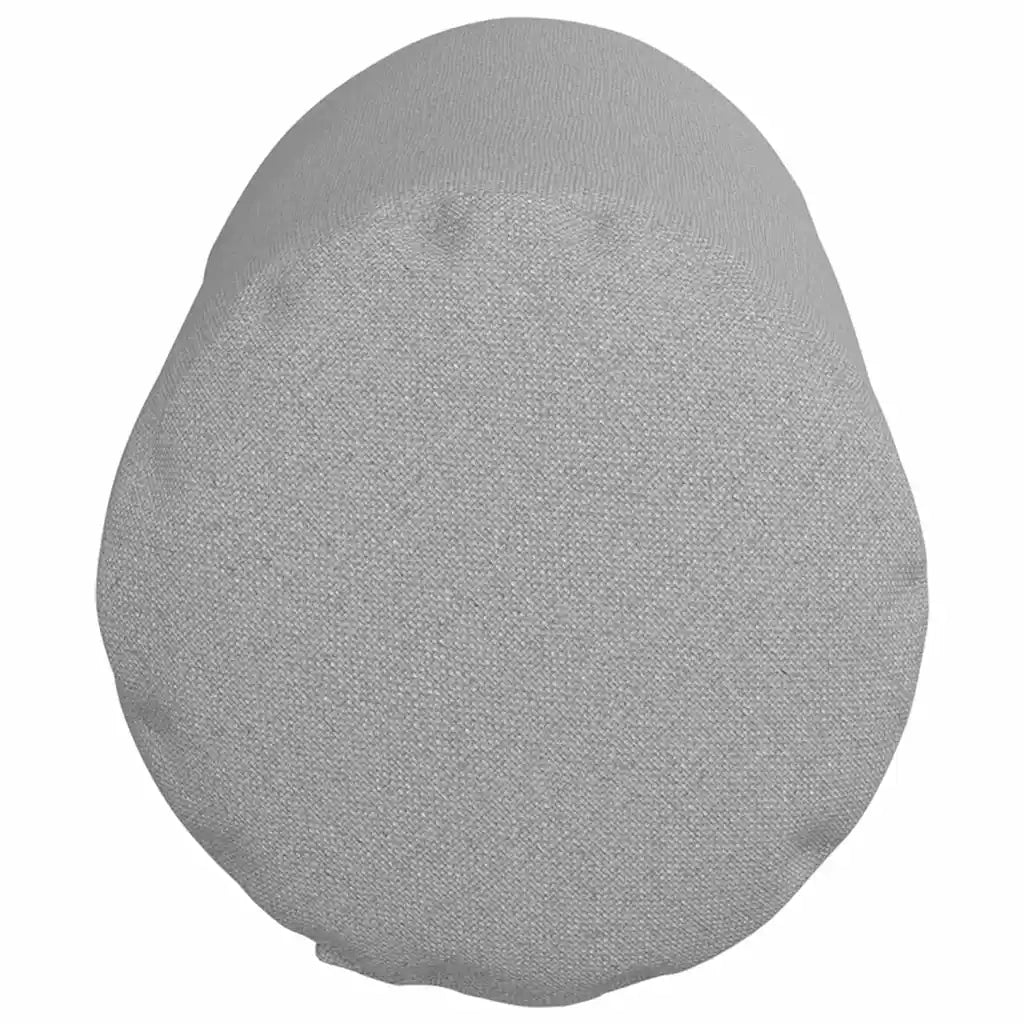 Cuscini a rullo 2 pz | Cuscini per sedie Grigio Nuvola ? 15 x 40 cm Tessuto