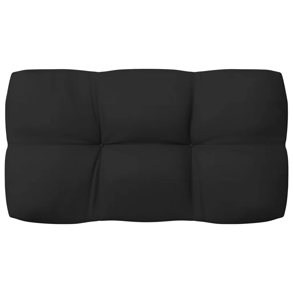 Cuscini per Divano su Pallet 7 pz Neri 314595