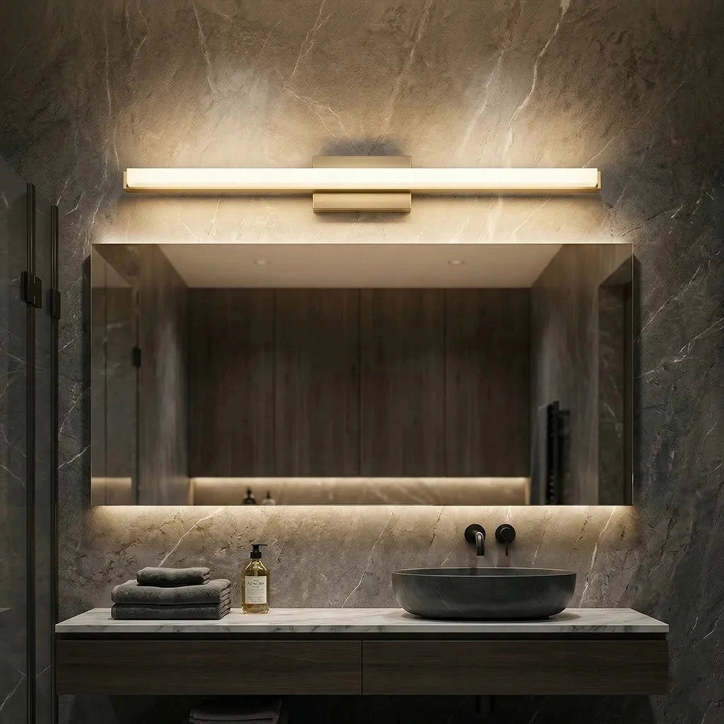 Lampada Da Parete Led 80cm APP1853-1W Brush Gold