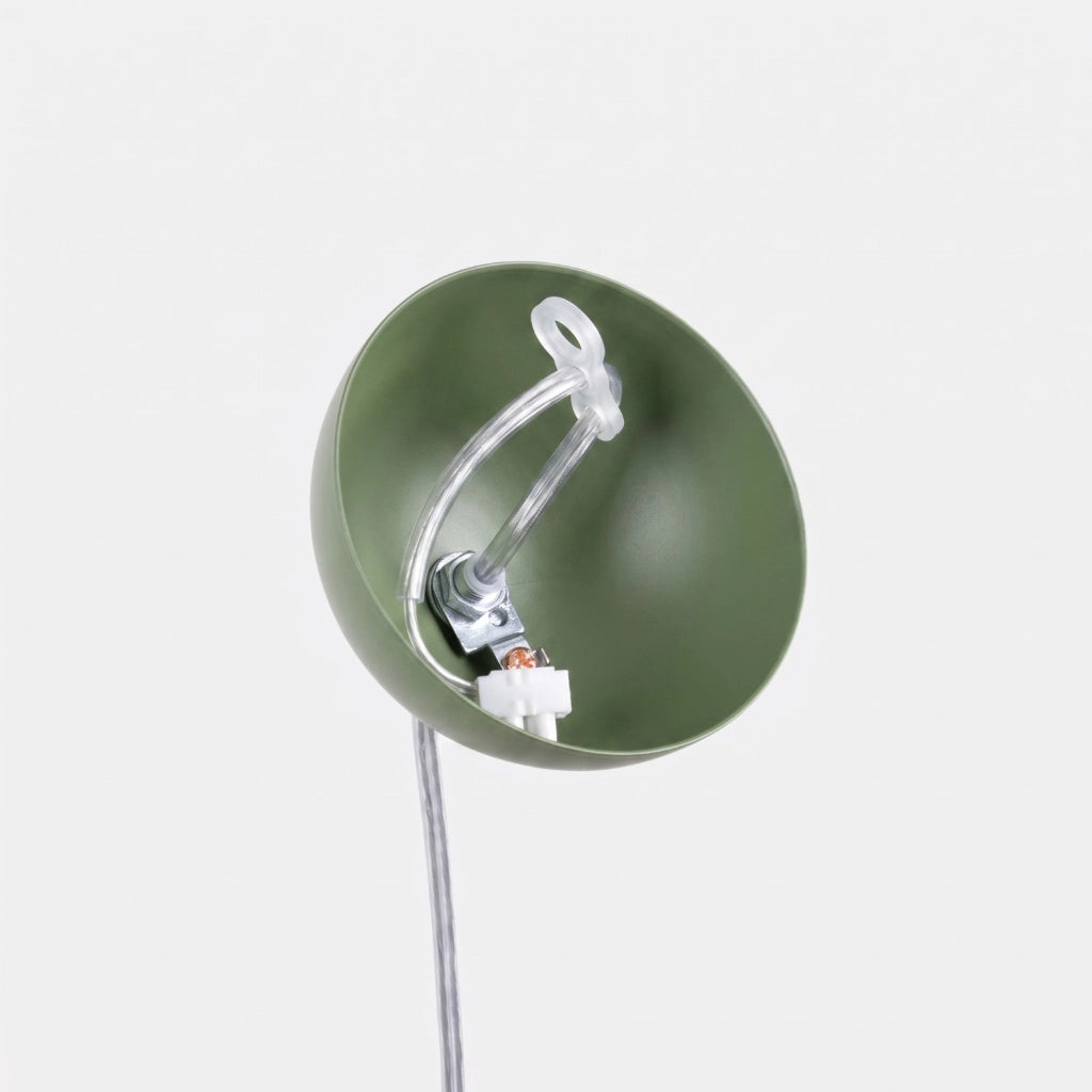 Lampada a sospensione UGO 40 verde oliva