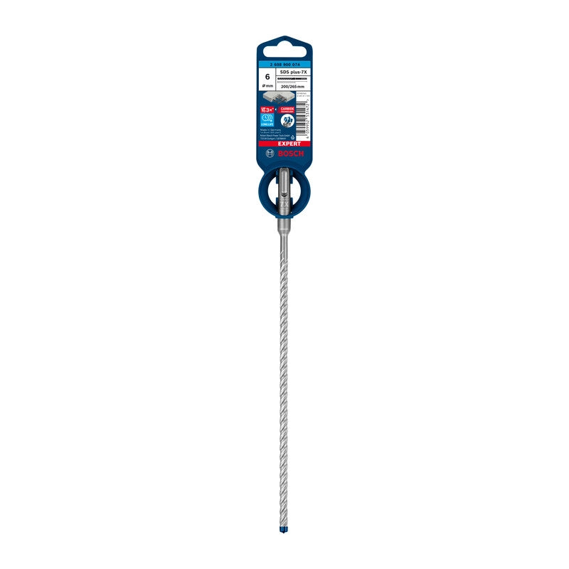 BOSCH-A PUNTA SDS PLUS-7X EXPERT  6X200/265 MM