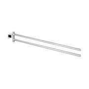 PORTASALVIETTE DOPPIO ESSENTIALS CUBE- Cromo - Lungh. 44 cm- GROHE- pezzi 1