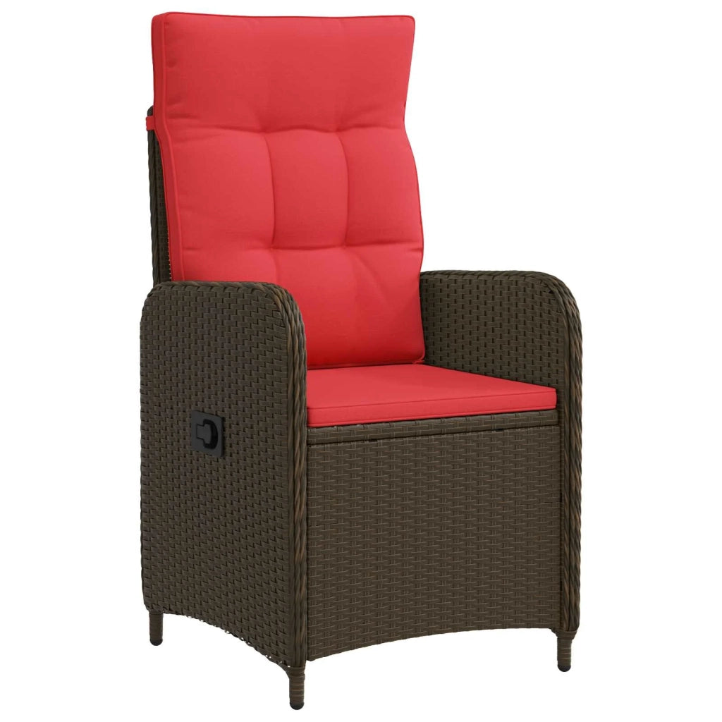 Set da pranzo per esterni 3 pz polyrattan 3422312