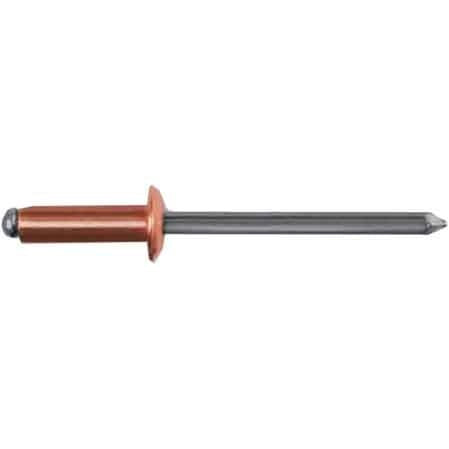 RIVETTO A STRAPPO 'RAME' 3,2x11 mm - Confezione 100 pezzi