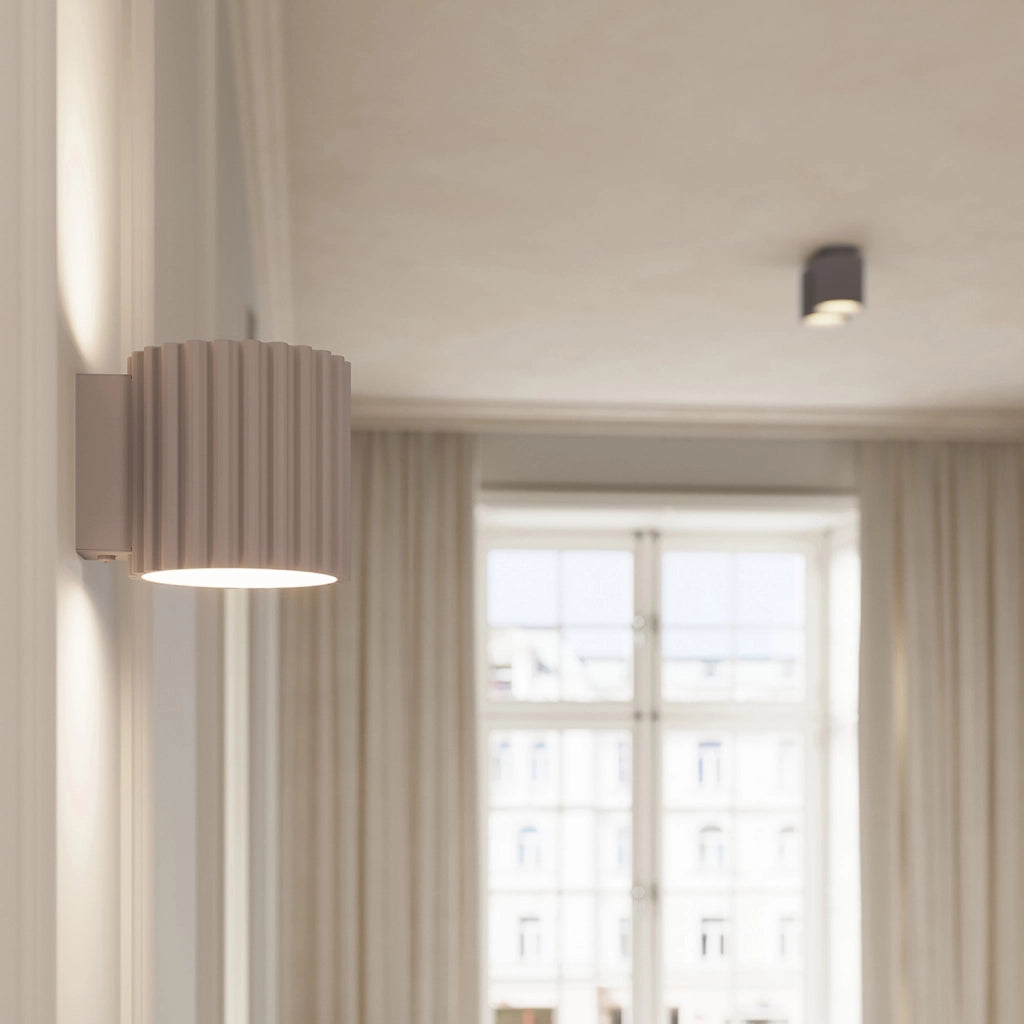 Lampada da soffitto AURA 1 taupe GU10