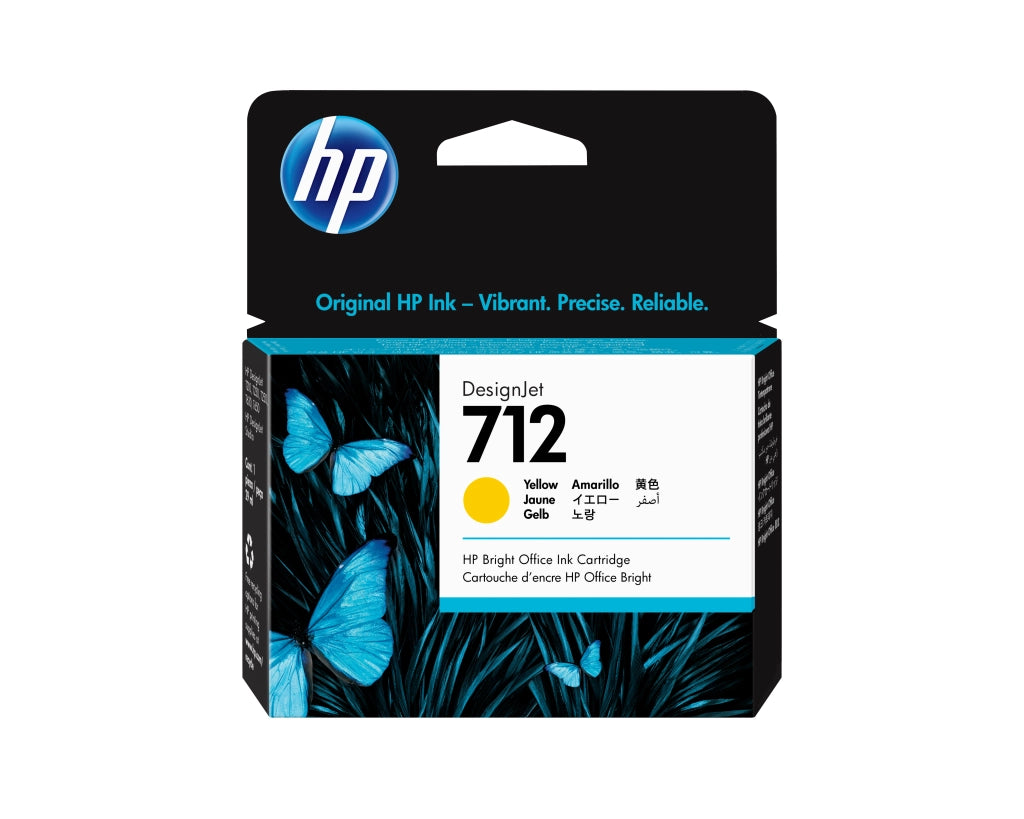 INK HP 712 GIALLO  DESIGNJET T210 29ML
