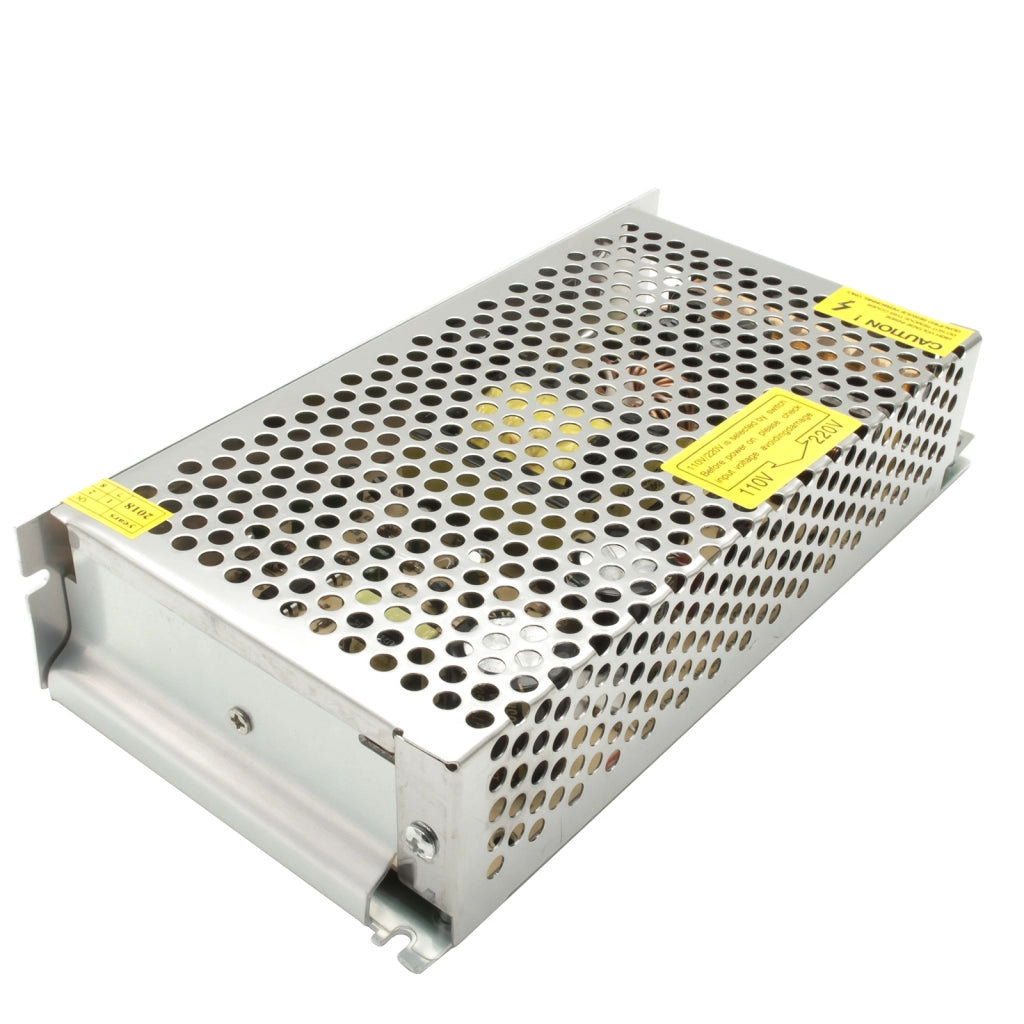 Alimentatore stabilizzato 180W trasformatore 220V per dispositivi 12V 15A IP20 strisce dvr
