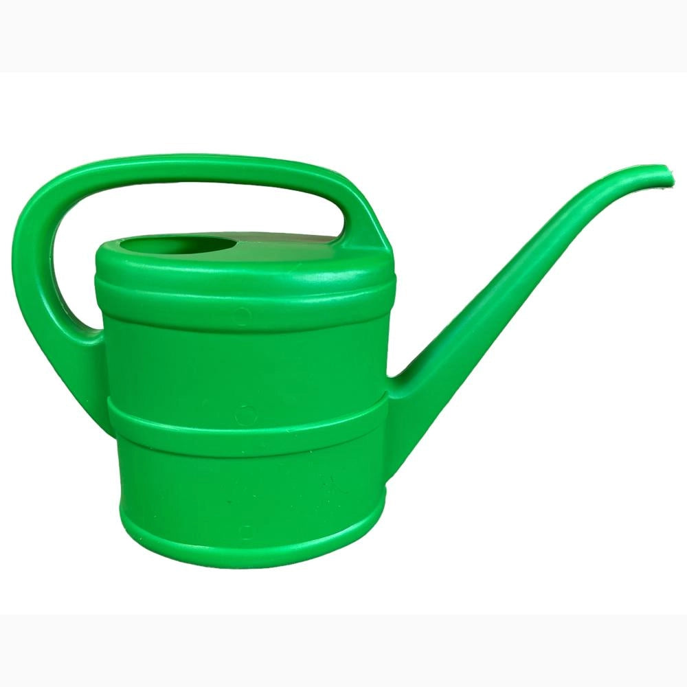 Innaffiatoio in PVC da giardino con beccuccio lungo 2 Litri Verde per piante