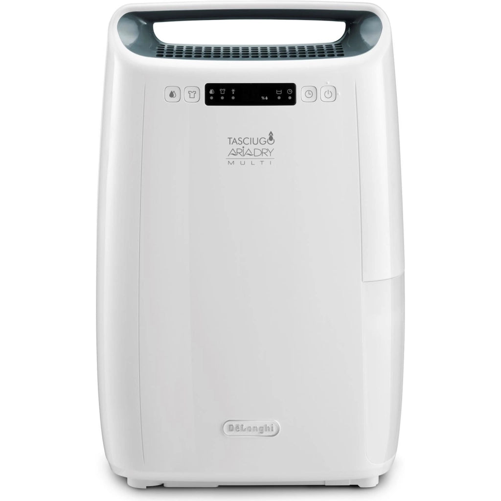 De’longhi tasciugo ariadry - deumidificatore, capacità deumidificazione 16l/24h, serbatoio 2,1l, bianco (dexd216rf)