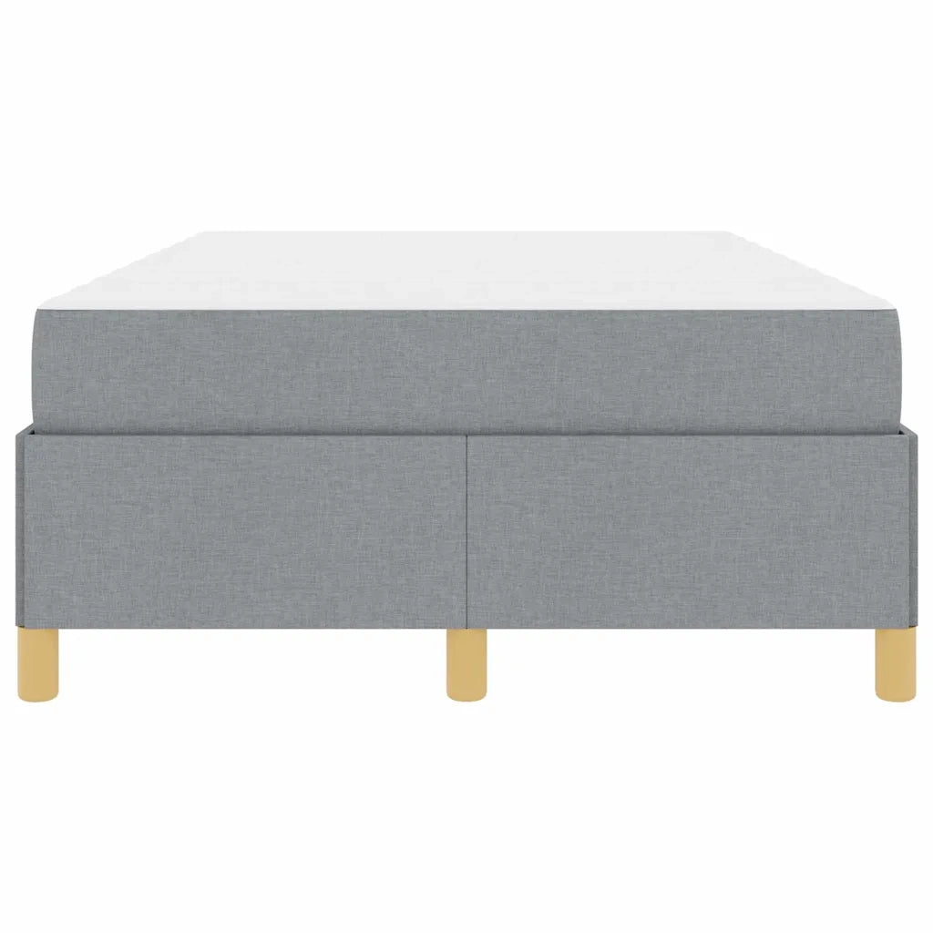 Struttura del letto Grigio chiaro 120 x 200 cm Tessuto