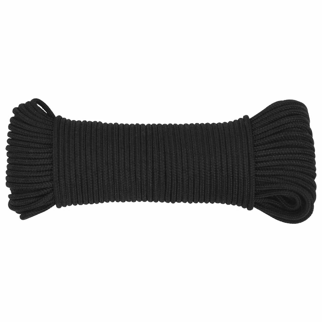 Corda multiuso 4 mm 250 m Nero PP 105 kg Carico massimo 3473015
