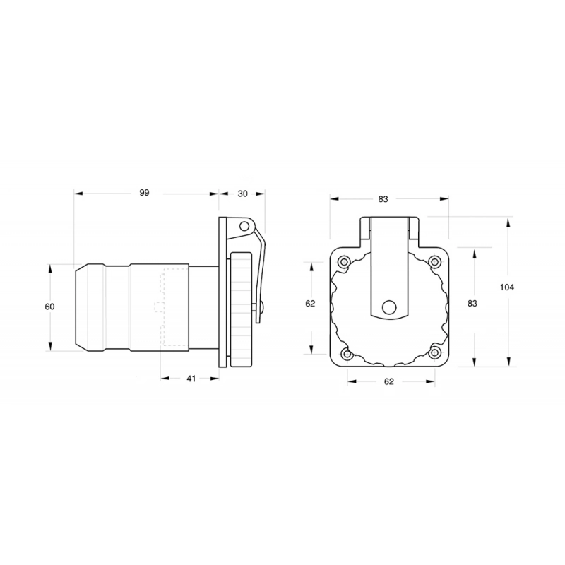 SPINA INOX 32 AMP.