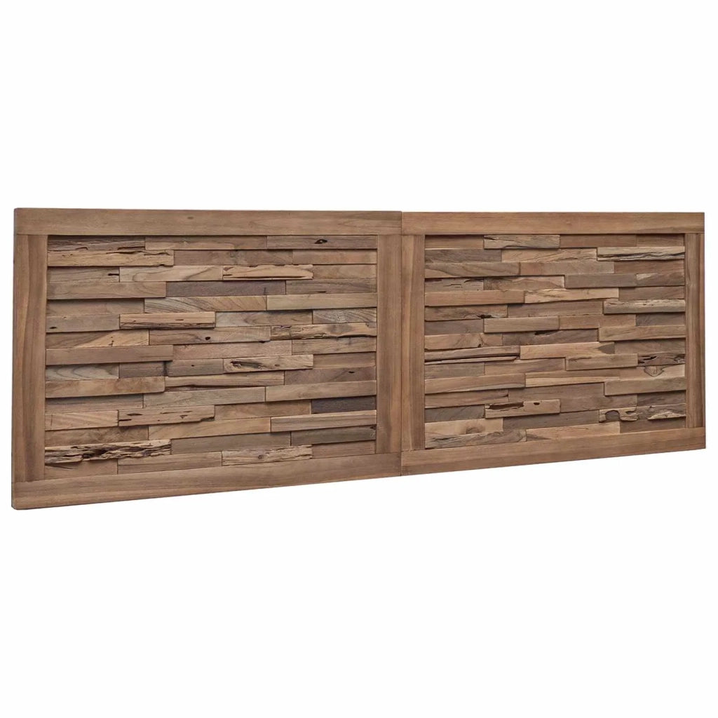 Testiera | Testata Naturale Legno di teak solido