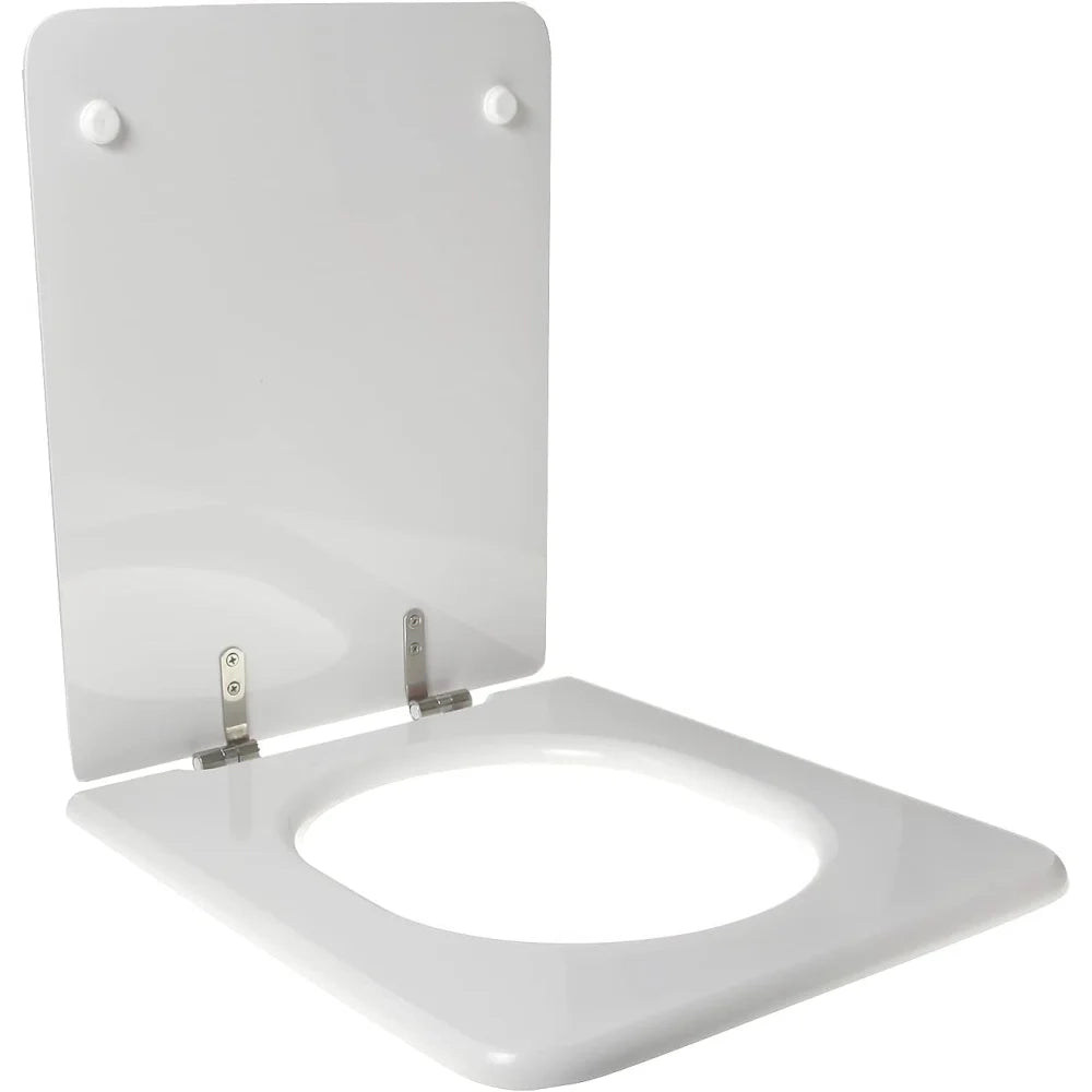 Copriwater dolomite ebla bianco cerniera rallentata soft close c