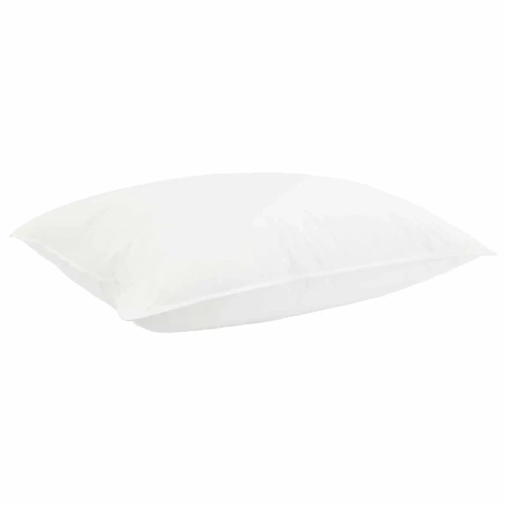 Set di Piumoni 2 pz 135 x 200 cm Tutte le stagioni Bambù Bianco 3431470