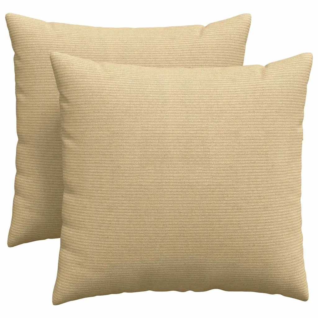Cuscini da Divano 2 pcs Grigio Verde 45 x 45 cm 42013950
