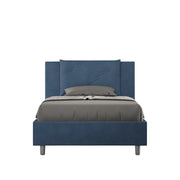Letto Singolo 90x210 cm con Rete Appia Blu