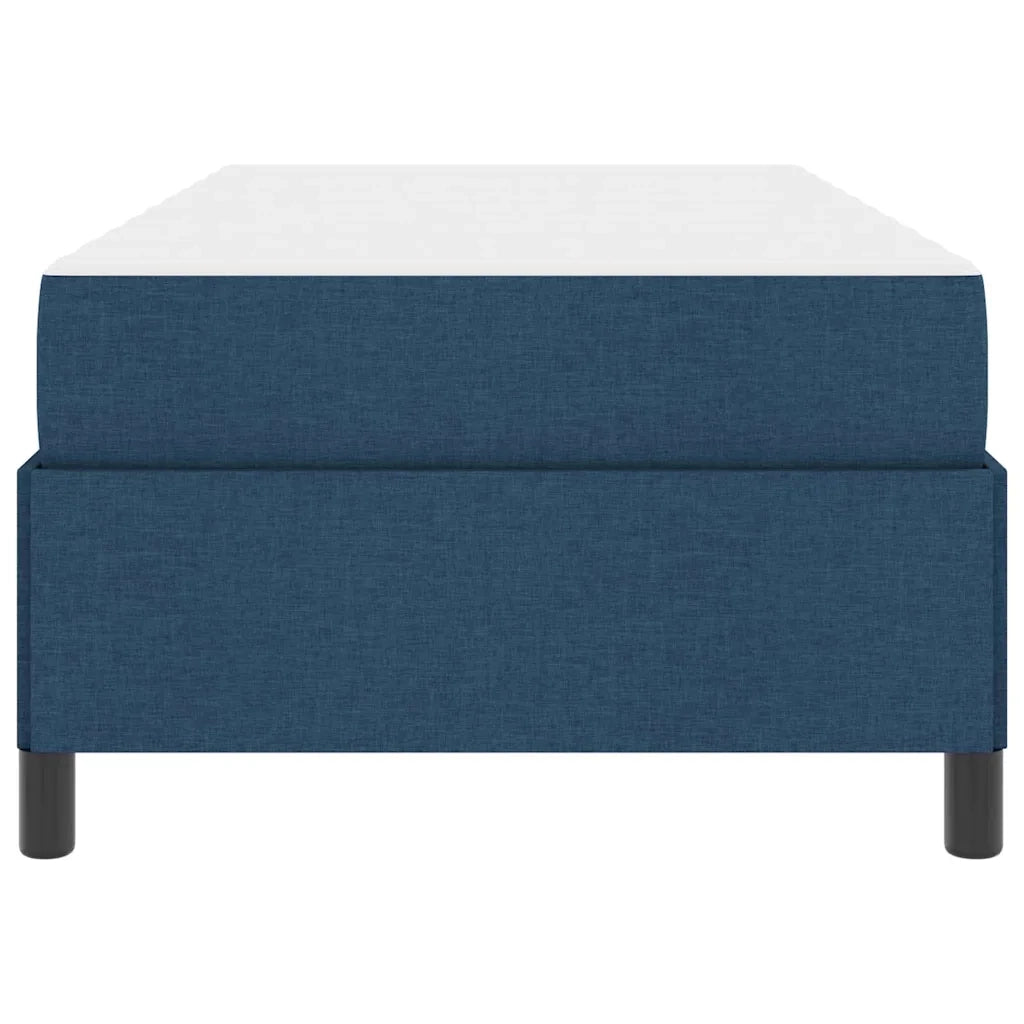 Letto a molle Blu 90 x 200 cm Tessuto