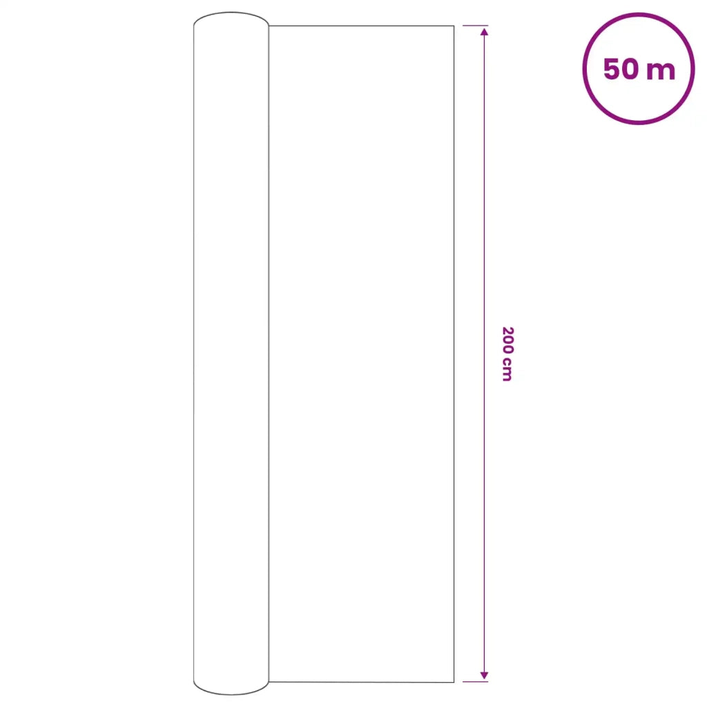 Rete per Privacy Antracite 2x50 m in HDPE 150 g/m² 149295
