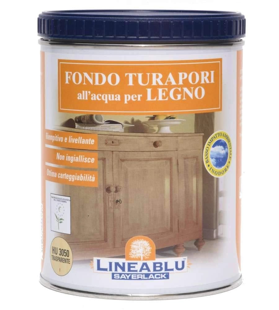 Fondo Turapori Acqua HU3050 Sayerlack Trasparente Ml 750