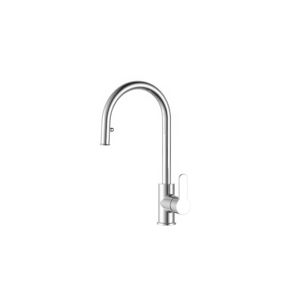 Miscelatore Lavello Serie Aqua con Doccetta Estraibile e Cartuccia da 40 mm