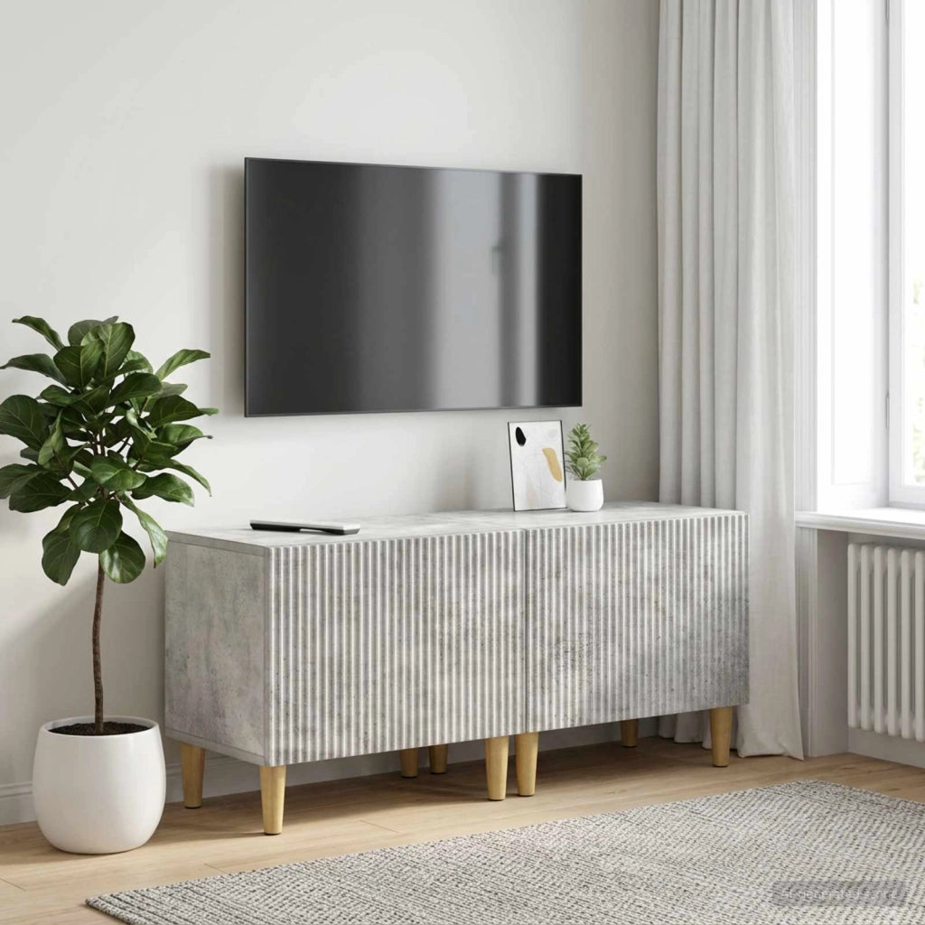 Mobile TV Grigio Cemento Legno ingegnerizzato 896678