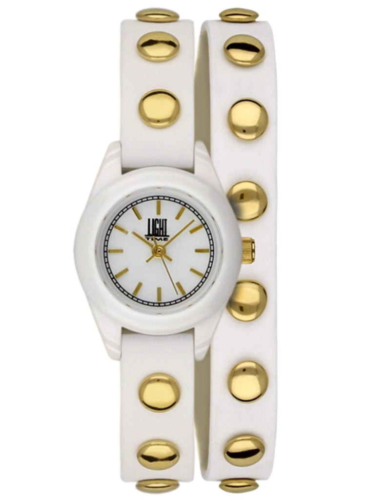 LIGHT TIME Mod. PUNK - White / Gold