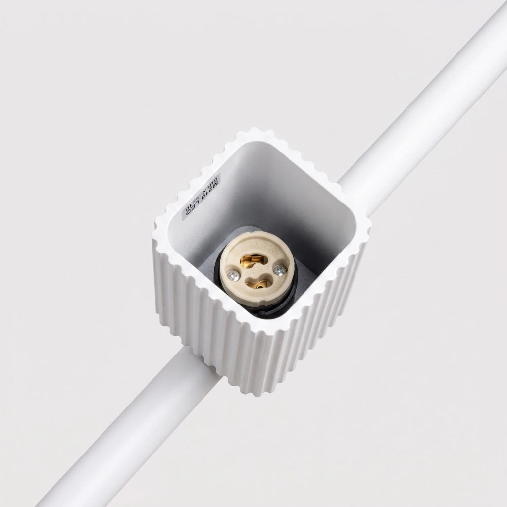 Lampadario RAYO 4 bianco