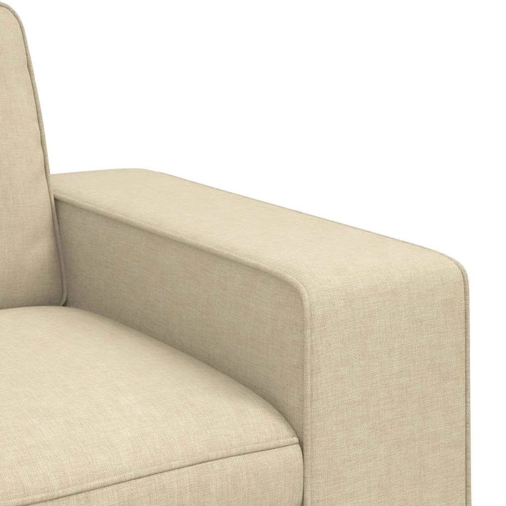 Divano Crema 182 x 80 x 82 cm Tessuto 42024395