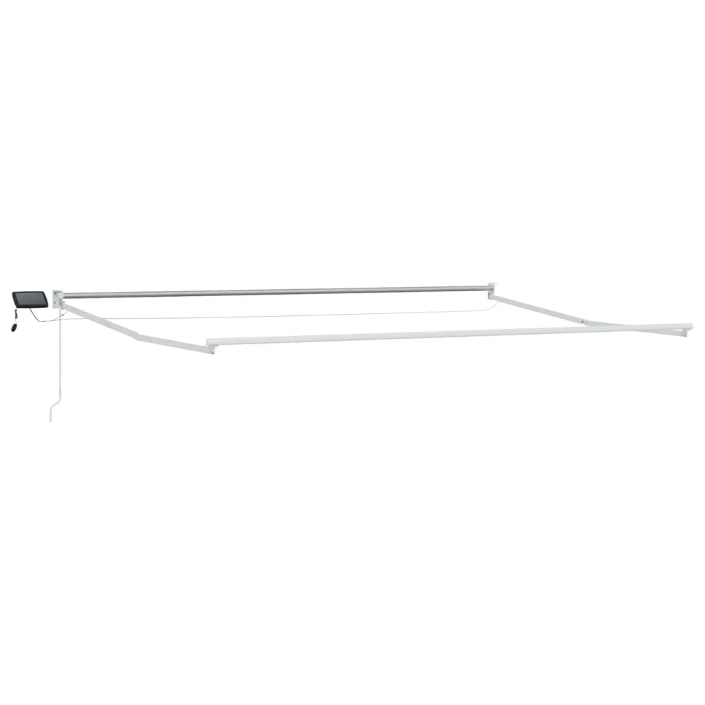 Tenda retrattile manuale con LED 5 x 3 m 3419326