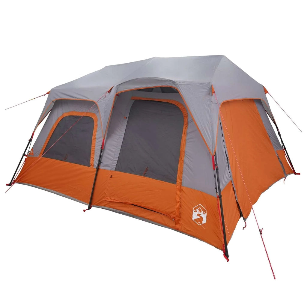 Tenda Istantanea 8 persona Grigio e arancione 42017486