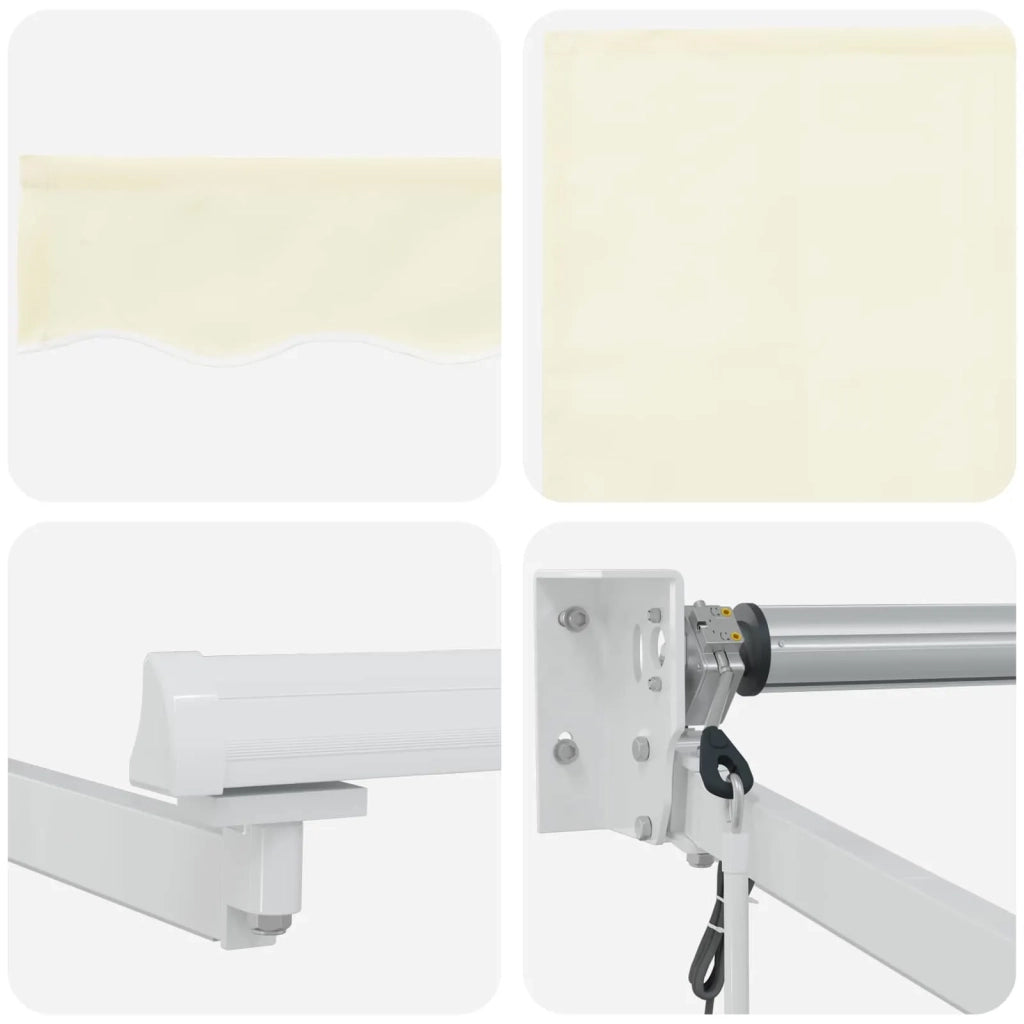 Tettuccio Elettrico Retrattile Crema 3,5 x 2 m 3419551