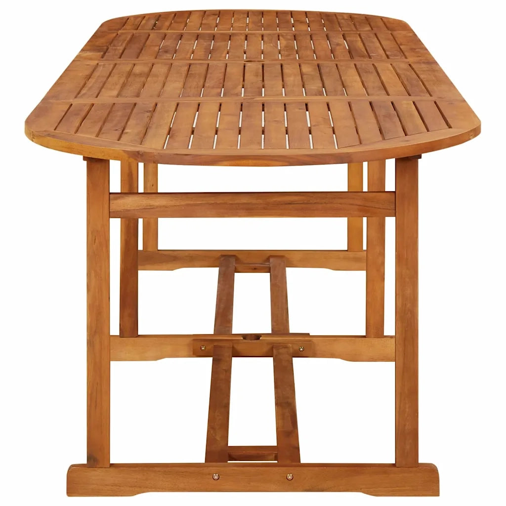 Set da Pranzo per Giardino 11 pz con Cuscini Grigio 3103605