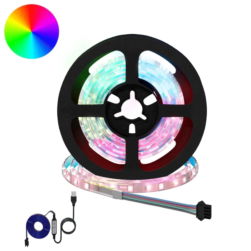 Striscia LED 12 pcs Nero e trasparente 1000 mm Rame e plastica 3429119