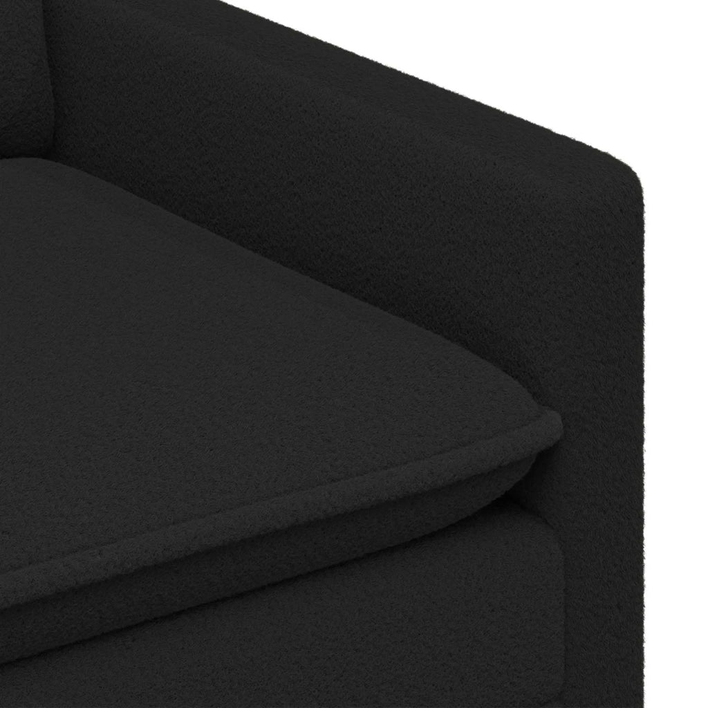 Divano Nero 76 x 81 x 87,5 cm Tessuto 42028769