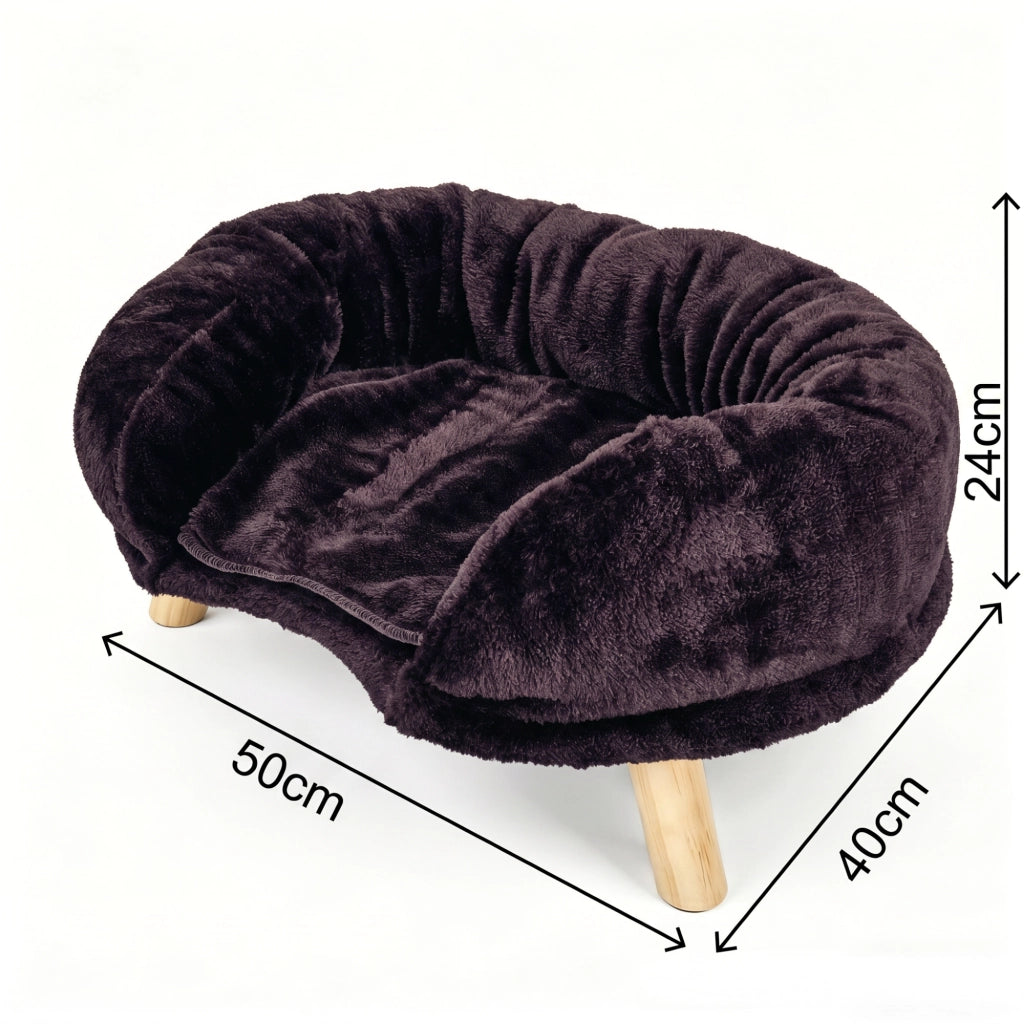 Divano per gatti XPT043, marrone